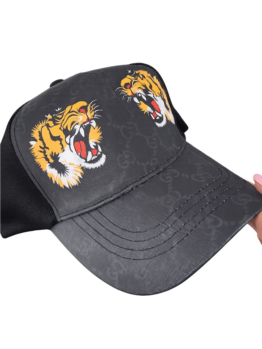 Gucci baseball cap double tiger